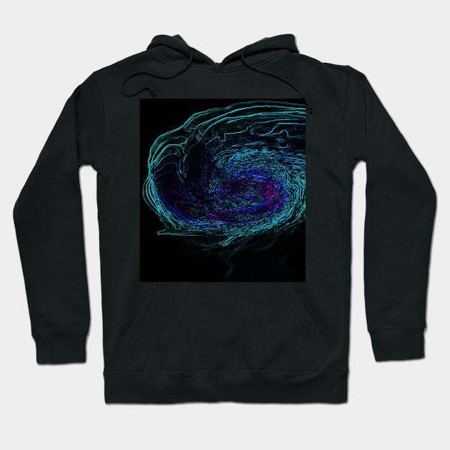 Black Panther Art - Glowing Edges 297 Hoodie by The Black Panther